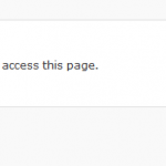 WordPressにログインしようとするとアクセス権限が無いと表示される